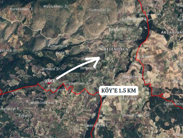 BURSA KELEŞ BELENÖREN'DE 5.270  M² BAHÇE SATILIKTIR - BURSA KELES fotoğraf 6